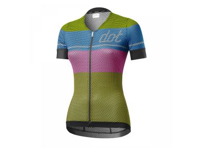 Dotout Glory W women&amp;#39;s jersey, neon green/pink/blue