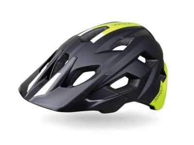 Dotout Hammer helmet, black/neon green