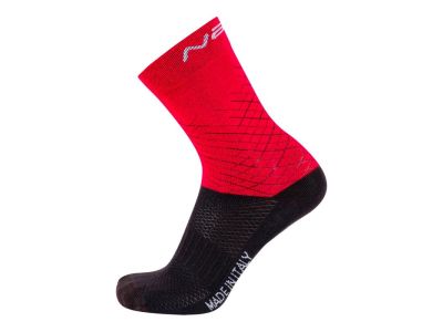 Nalini Redmon socks, dark blue/red