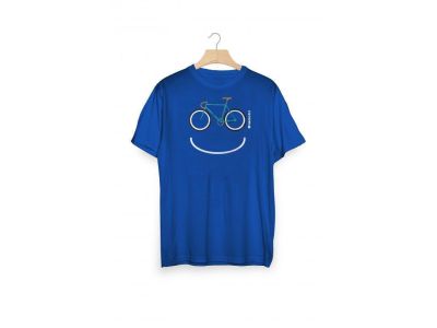 Bianchi Smile T-Shirt, blau