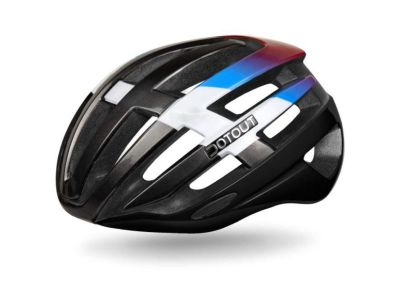 Dotout Targa helmet, black/white/blue
