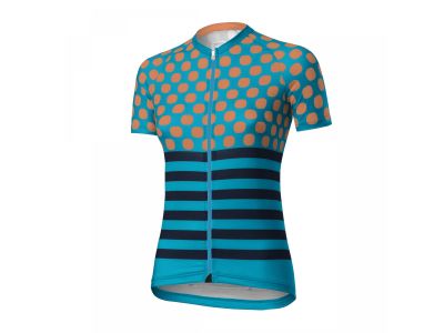 Dotout Up women&amp;#39;s jersey, neon blue/neon orange