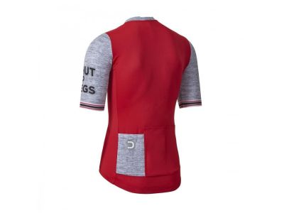 Koszulka rowerowa Dotout Venture, czerwona