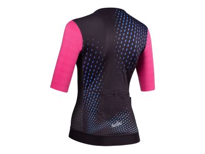 Damska koszulka rowerowa Nalini Lady Laser w kolorze czarno-fioletowym