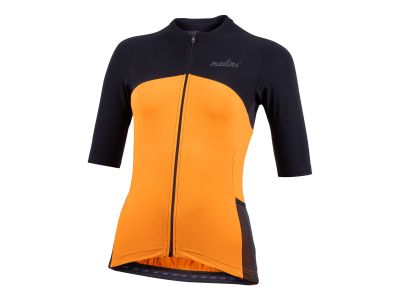 Nalini New Sun Block Lady dámský dres, černá/oranžová