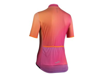 Damska koszulka rowerowa Nalini New Turin 2006, pomarańczowo-różowa