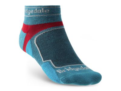 Bridgedale Trail Run UL T2 CS Niedrige Socken, blau