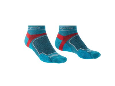 Skarpety Bridgedale Trail Run UL T2 CS Low, niebieskie