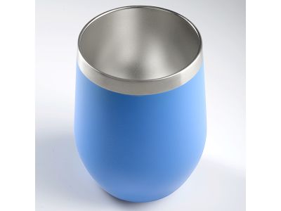 GSI Outdoors Glacier Stainless Tumbler csésze, 355 ml, kék őszirózsa