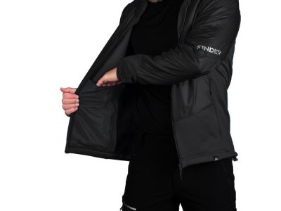 Northfinder SVISTOVY kabát, fekete