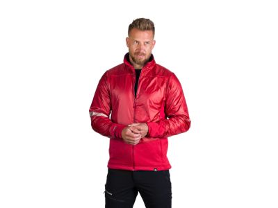 Northfinder SVISTOVY kabát, piros/fekete