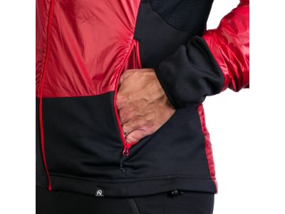 Northfinder SVISTOVY kabát, piros/fekete