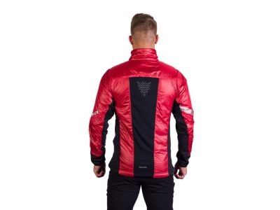 Northfinder SVISTOVY bunda, červená/černá