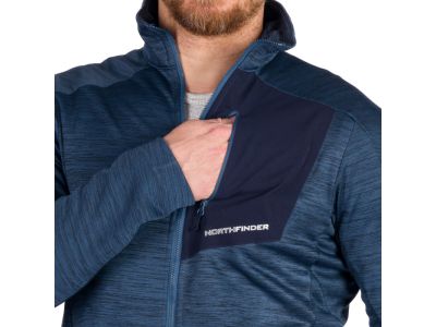 Northfinder VONBY Sweatshirt, dunkelblaumelange