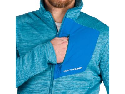 Northfinder VONBY sweatshirt, turquoise