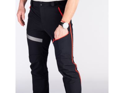 Northfinder GANEK trousers, blackred