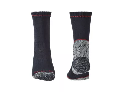 Bridgedale Hike LW T2 Coolmax P Boot Socken, navy/red