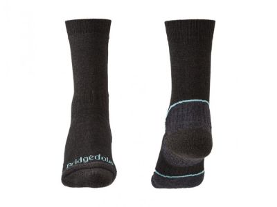 Bridgedale Hike LW T2 Coolmax P Boot Damensocken, graphite/mint