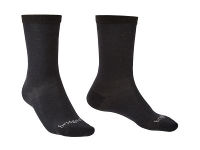 Bridgedale Liner Coolmax Liner Boot x2 ponožky, 2 páry, čierna