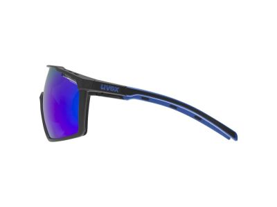Uvex mtn brýle, perform black/blue mat s2
