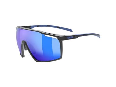 okulary uvex mtn, perform black/blue mat s2