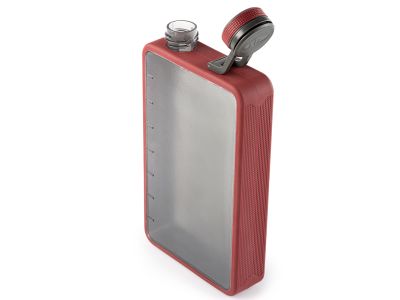Bidon GSI Outdoors Boulder Flask, 475 ml, haute red