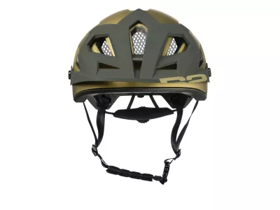 Kask R2 TRAIL 2.0, metaliczny mat/oliwkowa zieleń/zieleń khaki