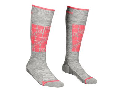 ORTOVOX Ws Ski Compression Socks ponožky, Grey Blend