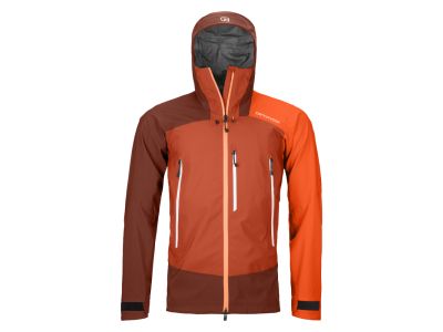 Ortovox Westalpen 3L jacket, desert orange