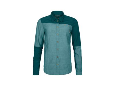 ORTOVOX Lewisham Shirt Long Sleeve women&#39;s shirt, dark pacific
