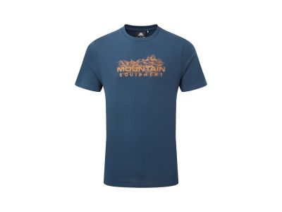 Mountain Equipment Skyline Tee shirt, denim blue