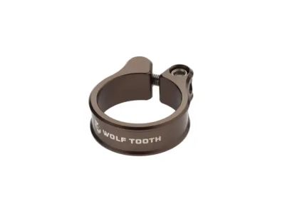 Wolf Tooth saddle clamp, 34.9 mm, espresso