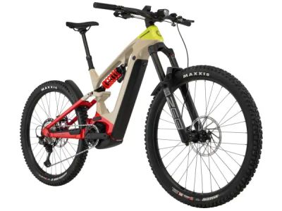Cannondale Moterra Neo Carbon LT 1 29/27,5 E-Bike, Quicksand/Rally Red/Bio Lime