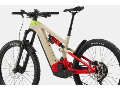 Cannondale Moterra Neo Carbon LT 1 29/27.5 electric bike, quicksand/rally red/bio lime