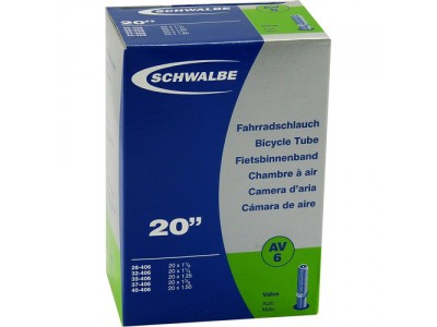 Schwalbe 20x1.1/1.50&amp;quot; (28/40-406) tube, AV/FV