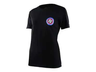 Tricou Troy Lee Designs Spun pentru femei, negru