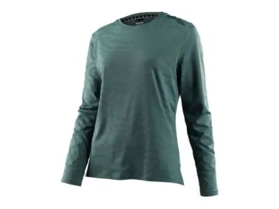 Troy Lee Designs Lilium women&amp;#39;s jersey, tiger jacquard steel green