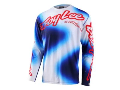 Troy Lee Designs Sprint Ultra dres, lucid white/blue