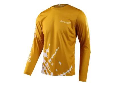 Troy Lee Designs Flowline jersey, big spin gold flake