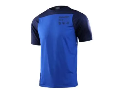 Troy Lee Designs Skyline jersey, mono true blue