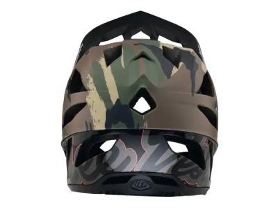 Troy Lee Designs Stage MIPS Helm, charakteristisches Camo-Armeegrün