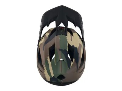 Troy Lee Designs Stage MIPS Helm, charakteristisches Camo-Armeegrün