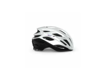 MET Estro MIPS helmet, white/holographic
