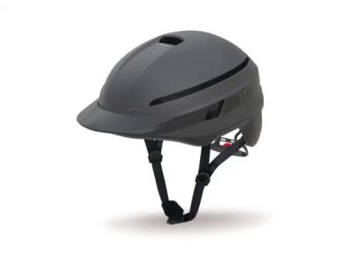 Kask Dotout Defender, black mattowy/czarny połysk