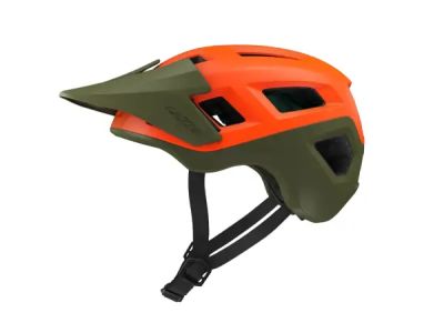 Lazer Coyote KC helmet, orange/green
