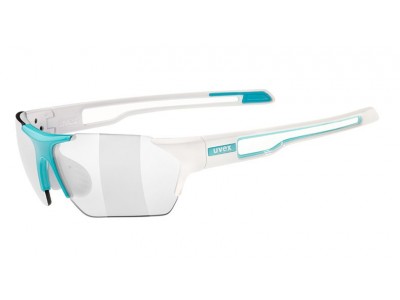 Brille uvex Sportstyle 202 Small Vario White Blue/Smoke
