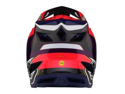 Troy Lee Designs D4 Carbon MIPS helmet, reverb pink/purple