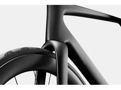 Cannondale SuperSix EVO Carbon 2 Kompaktfahrrad, Rohcarbon/Disco-Schwarz/Feinsilber