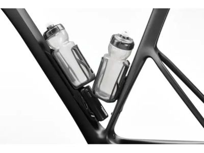 Cannondale SuperSix EVO Carbon 2 Kompaktfahrrad, Rohcarbon/Disco-Schwarz/Feinsilber
