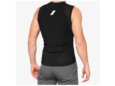 100% Tarka Vest spine and chest guard, black